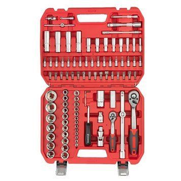 Набір інструментів на 2 трещітки1/2" - 1/4" 94 од. INTERTOOL ET-9094 (ET-6094SP) ET-9094 фото