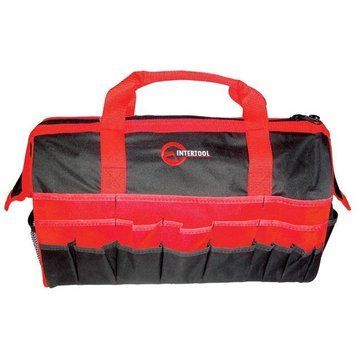 Сумка для инструментов, 20 карманов 495x267x343 мм INTERTOOL BX-9002 BX-9002 фото
