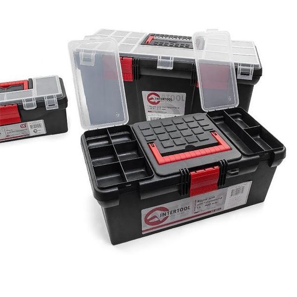 Комплект ящиков для инструментов, 3 шт INTERTOOL BX-0003 BX-0003 фото