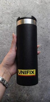 Термос черный UNIFIX 087443 087443 фото