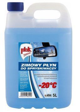 Жидкости для стеклоомывателя ZIMOWY PLYN 5л -20&deg;C (омыватель) PLAK ATAS 053521 053521 фото