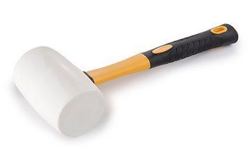 Киянка резиновая с фибергласовой рукояткой 680гр СИЛА 320190 320190 фото
