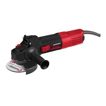 Шлифмашина угловая, 800Вт, диаметр круга 125мм, 11000 об/мин INTERTOOL WT-0218 WT-0218 фото