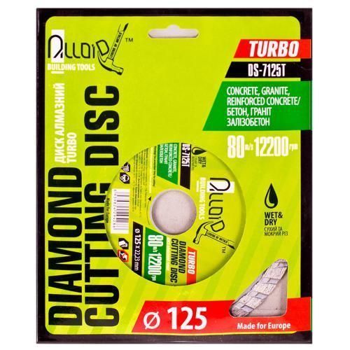 Alloid. Диск алмазный отрезной Turbo 125 мм (DS-7125T) DS-7125T фото