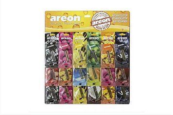 Ароматизатор AREON микс 5мл (планшет 18шт) (подвеска с жидкостью) 077268 077268 фото