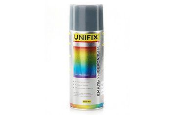 Эмаль универсальная акриловая RAL 7046 Серый мат. 400мл UNIFIX 941026 941026 фото