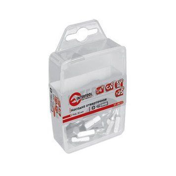 Комплект викруткових насадок PH0 1/4" x 25 мм VT-0010 фото
