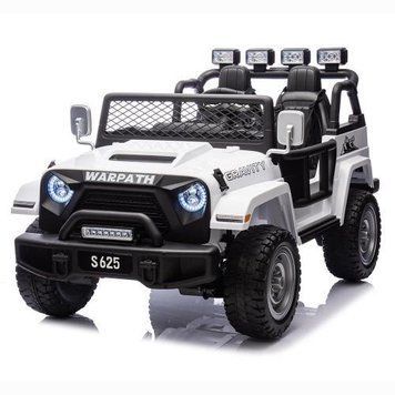 Джип M 6108EBLR-1(24 V) (1 шт.) р/к2,4G, 4моторі90W, 1акум24V7AH, світо, mуз, колесаEVA, USB, BLUETOOTH, FM, M 6108EBLR-1 фото