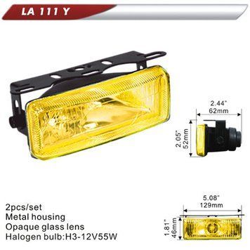 Фара дополнительная DLAA 111-Y/H3-12V-55W/129*46mm (LA 111-Y) LA 111-Y фото