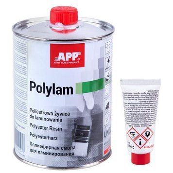 APP Смола (полиэстрова) для ламiнування APP Polylam з затв. 975g +25g 010801 фото