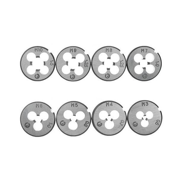 Набор плашек M3-M12 и метчиков M3-M12, 20ед. INTERTOOL SD-8020 SD-8020 фото