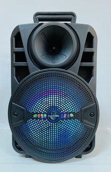 Портативна Бездротова Bluetooth колонка+світломузика, мікрофон,пульт CH-812 CH-812 фото