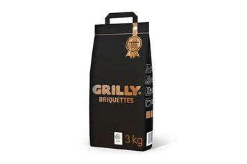 Брикети деревно-вугільні 3 кг Premium Grilly GR-65189 GR-65189 фото