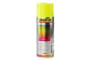 Эмаль акриловая флуоресцентная RAL 1026 Желтый 400мл UNIFIX 941043 941043 фото