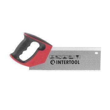 Ножовка пасовочная по дереву 300 мм, 12 зуб.x1" INTERTOOL HT-3113 HT-3113 фото