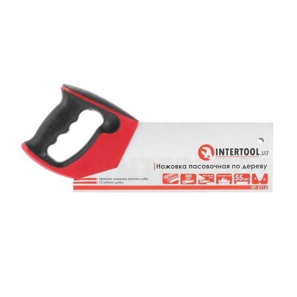 Ножівка пасовочная по дереву INTERTOOL HT-3113 HT-3113 фото