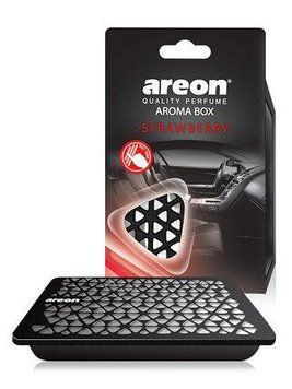Ароматизатор AREON Aroma Box Полуниця банка (під сидіння) 077245 077245 фото