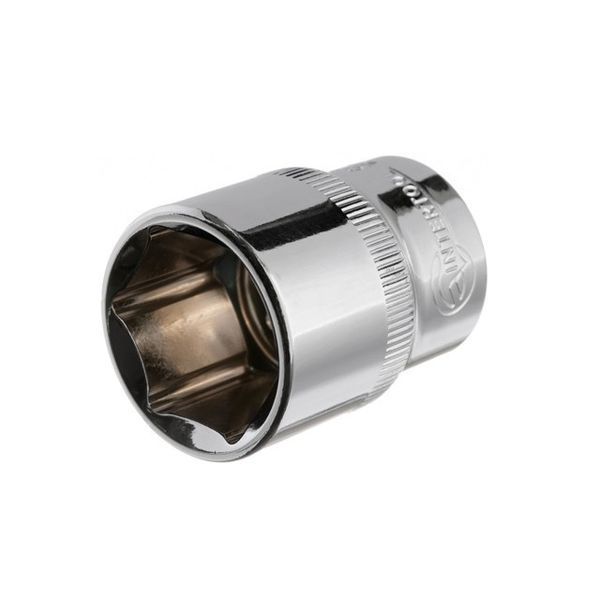Головка шестигранная 1/2", 22ммx38мм Cr-V ET-0022 фото