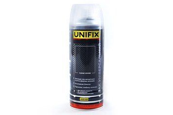 Лак універсальний прозорий акриловий глянець 400 мл UNIFIX 951005 951005 фото