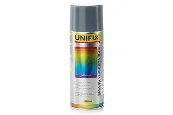 Эмаль акриловая универсальная RAL 7031 Темно-серый гл. 400мл UNIFIX 941023 941023 фото