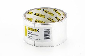 Лента клейкая алюминиевая 50мм*5м UNIFIX AL-5005 AL-5005 фото