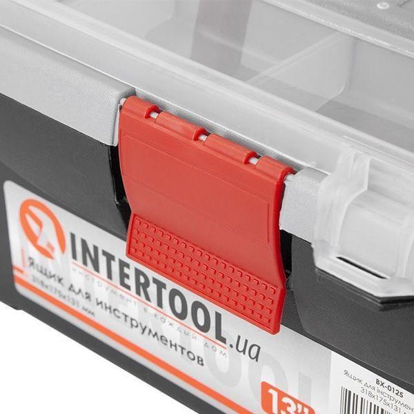 Ящик для инструментов, 13" 318*175*131 мм INTERTOOL BX-0125 BX-0125 фото