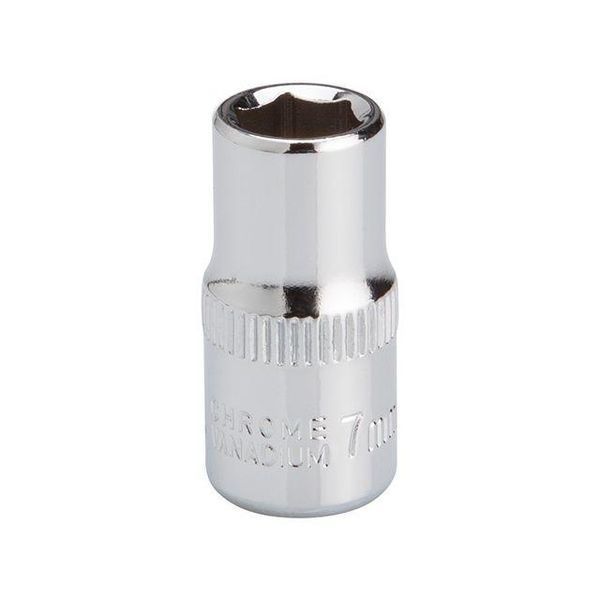 Головка шестигранна 1/4", 7 мм, Cr-V. STORM ET-0437 фото