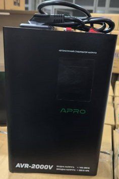 Стабілізатор напруги релейний AVR-2000V (підвісний) APRO 852019 852019 фото