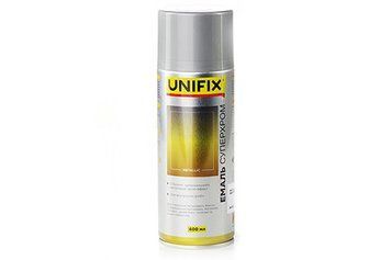 Эмаль акриловая Суперхром с зеркальным эффектом Серебро 400мл UNIFIX 941037 941037 фото