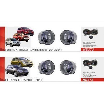 Фари дод. модель Nissan Tiida 2009-10/Murano 2009-12/X-Trail 2008-10/NS-373W/H11-55W/ел.проводка (NS- NS-373W фото
