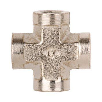 Крестовое соединение с внутренней резьбой 1/4&rdquo; INTERTOOL PT-1864 PT-1864 фото