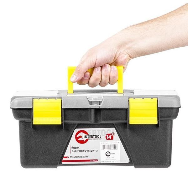Комплект ящиків для інструменту 5 шт. INTERTOOL BX-0305 BX-0305 фото