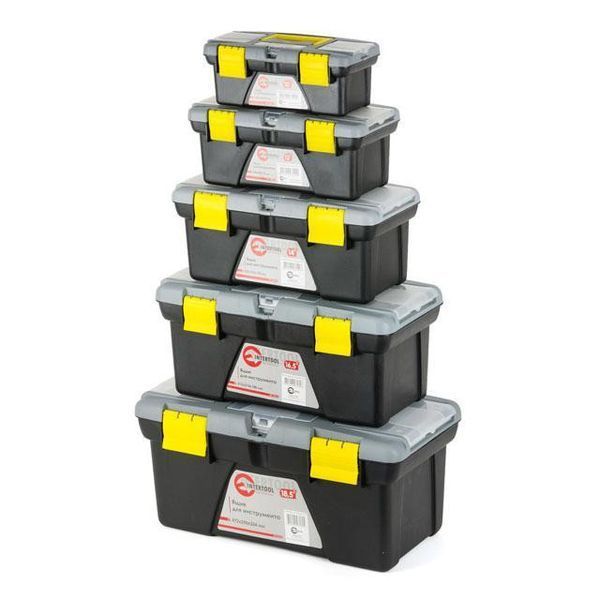 Комплект ящиків для інструменту 5 шт. INTERTOOL BX-0305 BX-0305 фото