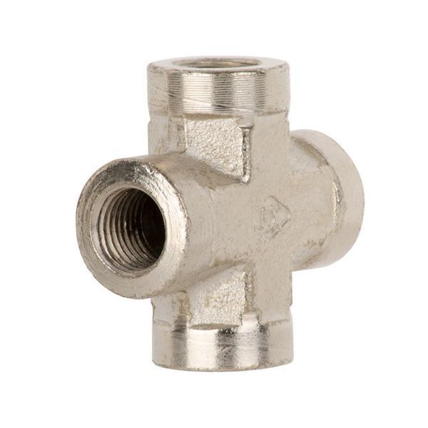 Крестовое соединение с внутренней резьбой 1/4&rdquo; INTERTOOL PT-1864 PT-1864 фото
