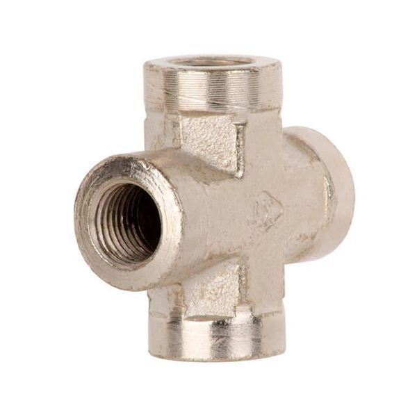 Крестовое соединение с внутренней резьбой 1/4&rdquo; INTERTOOL PT-1864 PT-1864 фото