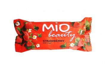 Мыло туалетное твёрдое Клубника 125г ТМ Mio Beauty 055577 055577 фото