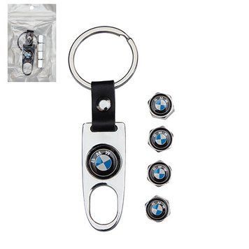 Колпачки на нипель модельные з брелоком Chrom CN BMW BM Chrom фото