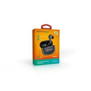 Навушники Bluetooth вакуумні з мікрофоном Grand-X GB-99B Black GB-99B фото