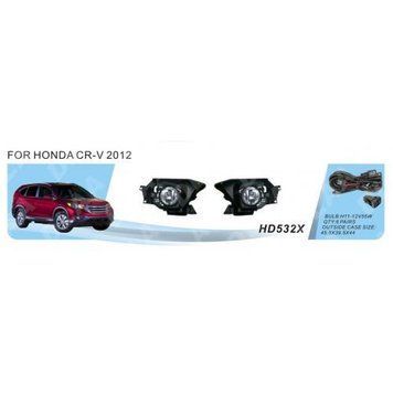 Фари дод.модель Honda CR-V/2012-14/HD-532X/ел. дріт (HD-532X) HD-532X фото