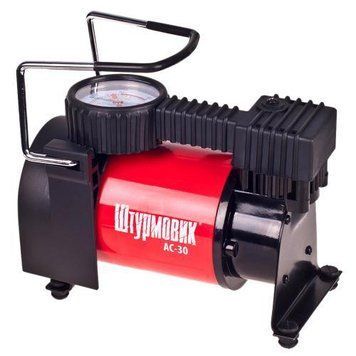Компресор "Штурмовик" AC-30 100psi/12Amp/37 л/прикурювач (AC-30) AC-30 фото