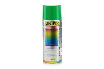 Эмаль акриловая универсальная RAL 6018 Салатовый гл. 400мл UNIFIX 941021 941021 фото