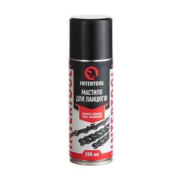 Смазка для цепей, аэрозоль 200 мл INTERTOOL FS-4215 FS-4215 фото