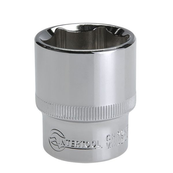 Головка шестигранна 1/2", 27 ммx42 мм Cr-V ET-0027 фото