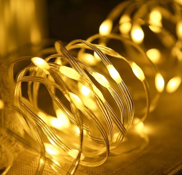 Гирлянда Диод 50м 500LED Для Дома и Улицы (IP44), 8 режимов, Цвет Ламп Белый Теплый RD215 фото
