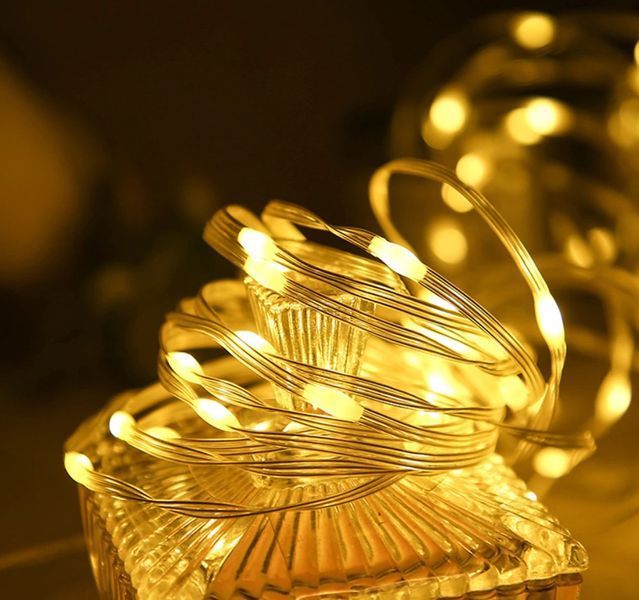 Гирлянда Диод 50м 500LED Для Дома и Улицы (IP44), 8 режимов, Цвет Ламп Белый Теплый RD215 фото