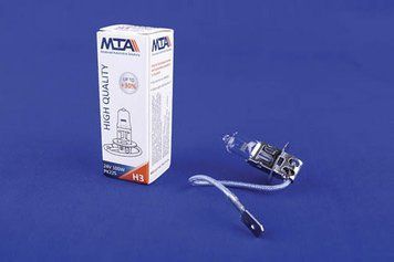 Лампа автомобильная H3 24V 100W PK22S (ближняя/дальняя, противотуманная) MTA 80321 HBC1 80321 HBC1 фото