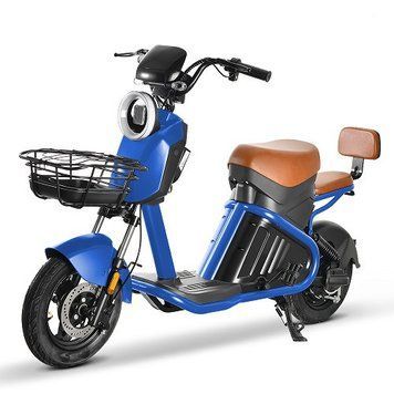 Електроскутер JY-01. 1000W, 60V20Ah Blue JY-01/1000W фото