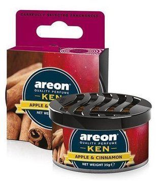 Ароматизатор AREON Ken Яблуко Кориця банка (під сидіння) 077212 077212 фото