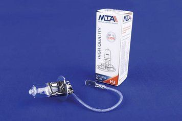 Лампа автомобільна H3 12V 100W PK22S (ближня/даля, протитуманна) MTA 80311 HBC1 80311 HBC1 фото