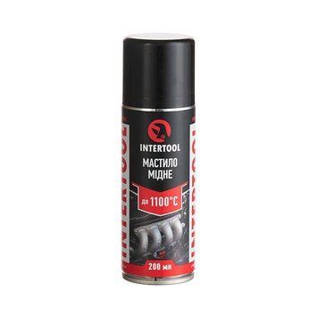 Смазка медная, аэрозоль 200 мл INTERTOOL FS-4222 FS-4222 фото